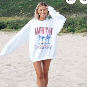 America social club sweatshirt